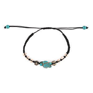 Bohemian Turquoise Turtle Couple/Friends/Sisters Card Bracelets