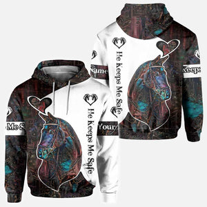 Personalized Horse Hoodie For Horse Lovers