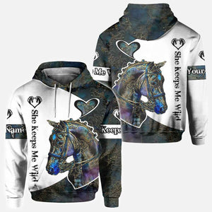 Personalized Horse Hoodie For Horse Lovers