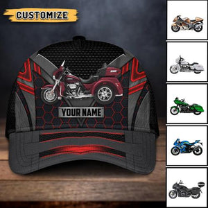 Mortocycle Personalized Multicolor Classic Cap
