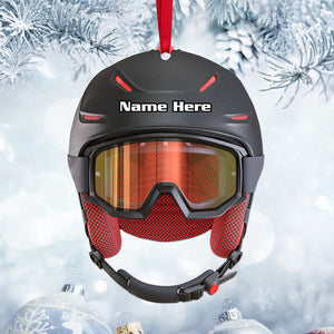 Colored Skiing Mask - Christmas Ornament