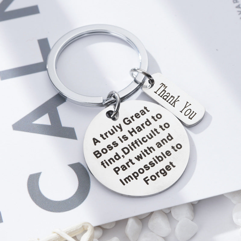 Key Chain - a truly great boos is hard to find difficult to