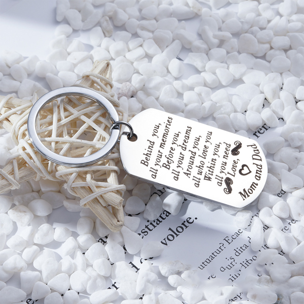 Key Chain - behind you all your memories