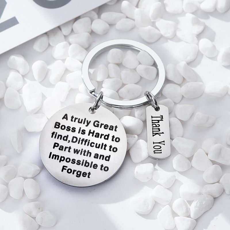 Key Chain - a truly great boos is hard to find difficult to