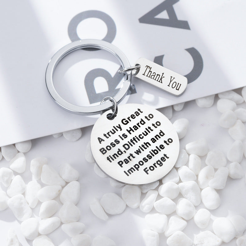 Key Chain - a truly great boos is hard to find difficult to