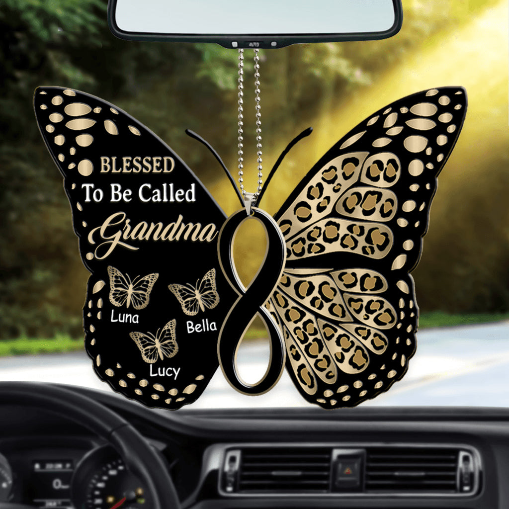 Blessed To Be Called Grandma Personalized Ornament