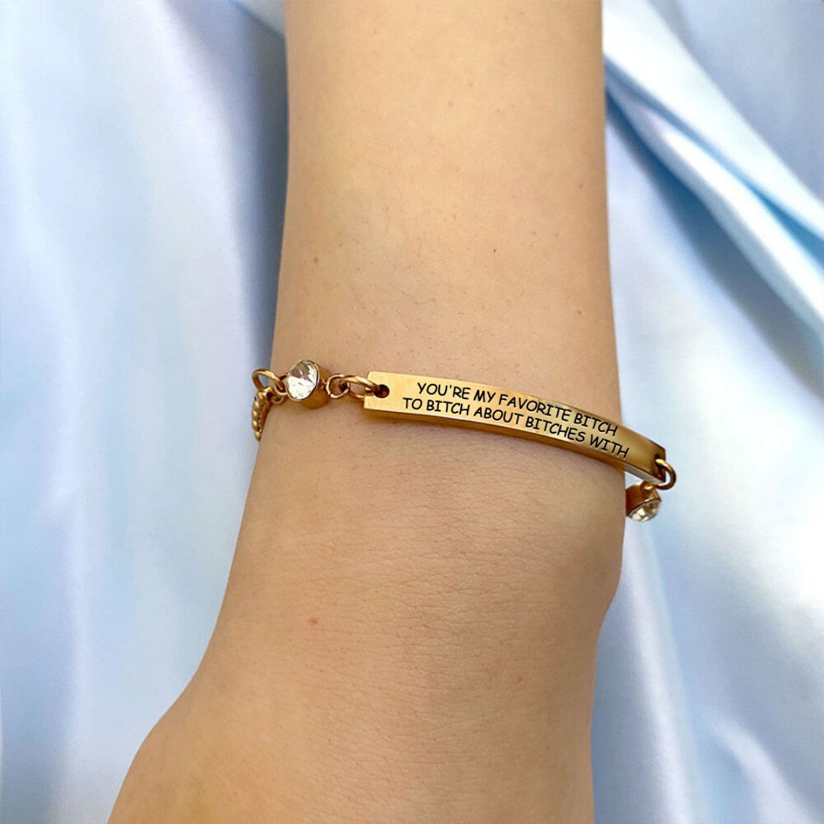 Personalized Birthstones Bracelet For Bestie, Best Friend