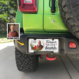 Personalized Photo License Plate - Forever In Our Hearts