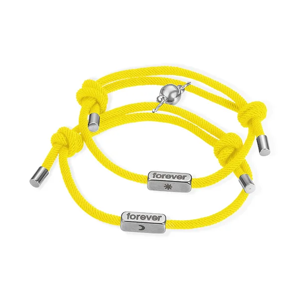 Personalized Name & Special Symbols Bracelet Set of 2 for Couple