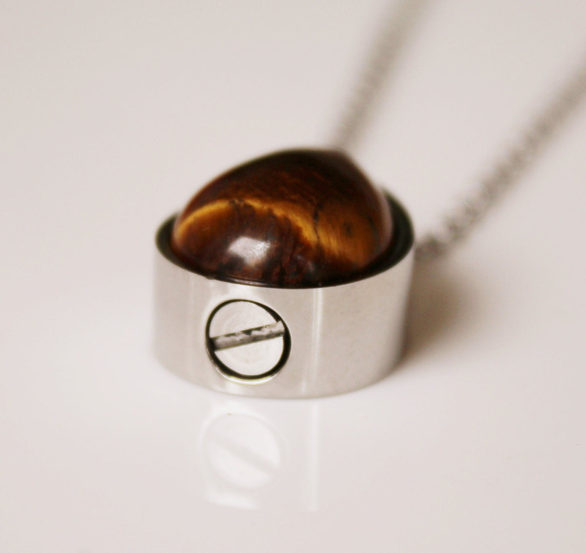 Crystal Urn Necklace For Ashes, Keepsake Pendant