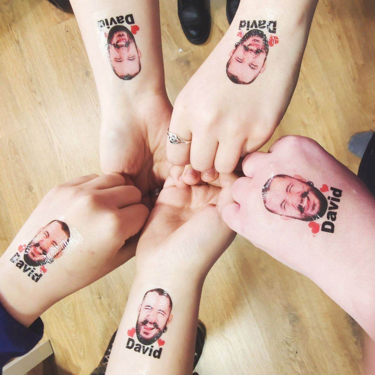 Personalized Tattoo-Custom TemporaryTattoo, Bachelorette Party Favor