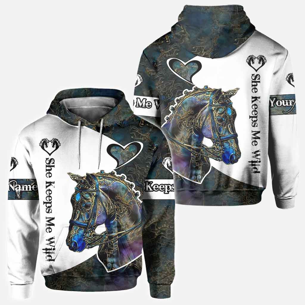 Personalized Horse Hoodie For Horse Lovers